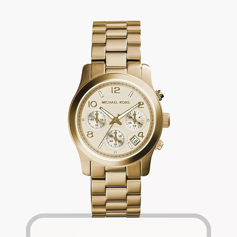 Michael Kors(MK) Chronograph Gold-tone Ladies Watch- MK5055